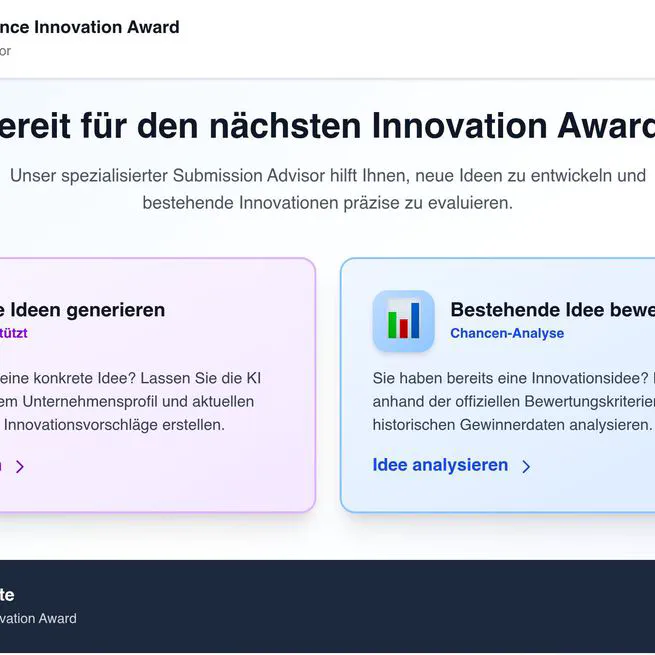 Insurance Innovation Award